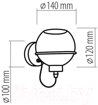 Бра TK Lighting Pobo 1971