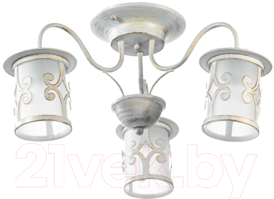 Люстра Aitin-Pro GH35038/3 (белый/золотая патина) - фото