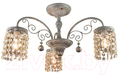 Люстра Aitin-Pro STD15004/3 (белый/золотая патина) - фото