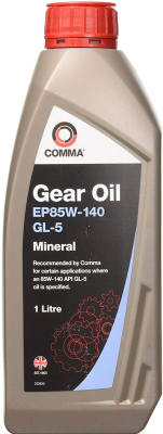 Индустриальное масло Comma Gear Oil GL-5 85W140 / HMG1L - фото