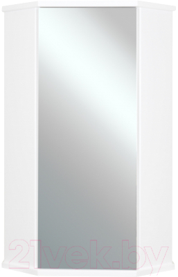 Шкаф с зеркалом для ванной Misty Лилия 34 / Э-Лил08034-014бф (подвесной) - фото