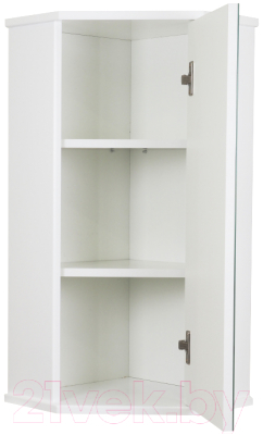 Шкаф с зеркалом для ванной Misty Лилия 34 / Э-Лил08034-014бф (подвесной)