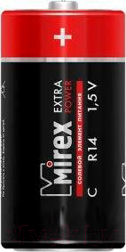Комплект батареек Mirex R14 C 1.5V / 23702-ER14-S2