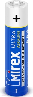 Комплект батареек Mirex R03 (AAA) 1.5V / LR03-E4