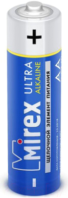 Комплект батареек Mirex R6 (AA) 1.5V / LR6-E4