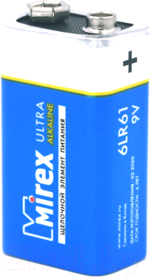Батарейка Mirex 6LR61 / 23702-6LR6-S1