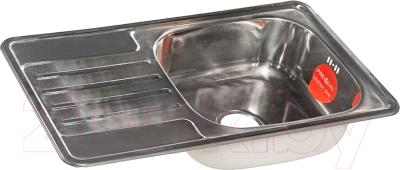 Мойка кухонная Premial 7642 0.8мм - фото