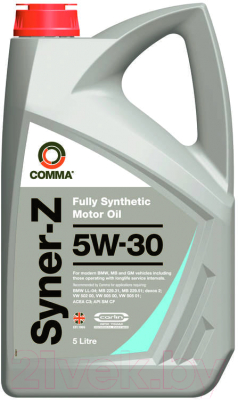 Моторное масло Comma Syner-Z 5W30 / SYZ5L - фото