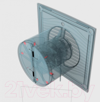 Решетка вентиляционная ERA D 125 / 125 ОК