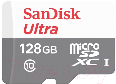 Карта памяти SanDisk MicroSDXC (Class10) UHSI U1 128GB (SDSQUNR-128G-GN6MN) - фото