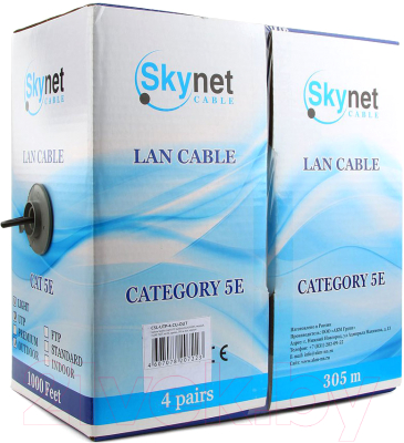 Кабель SkyNet CSL-UTP-4-CU-OUT