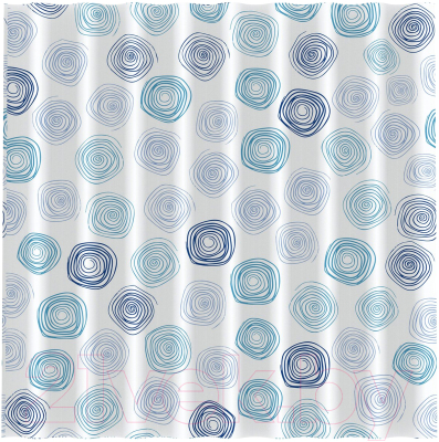 Шторка-занавеска для ванны Рыжий кот SC-PE-37 / 007101 - фото