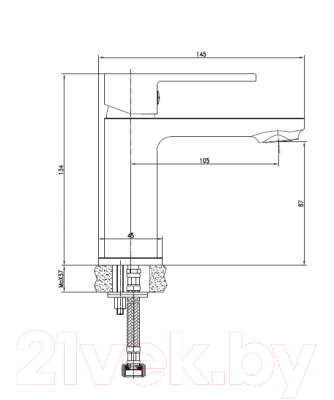 Смеситель Cersanit Smart 63047