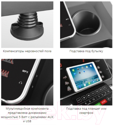 Электрическая беговая дорожка Bronze Gym T1200M Pro