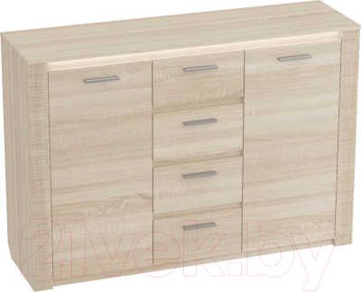 Тумба Мебельград Элана 1395 (дуб сонома) - фото