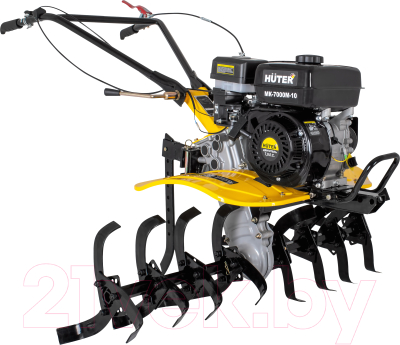 Мотоблок бензиновый Huter МК-7000P-10 (70/5/25) - фото