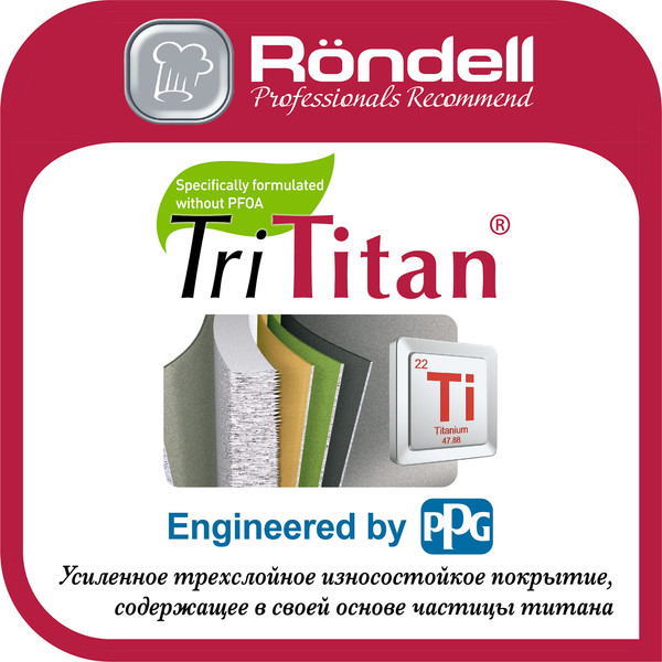 Сковорода-гриль Rondell RDA-1350