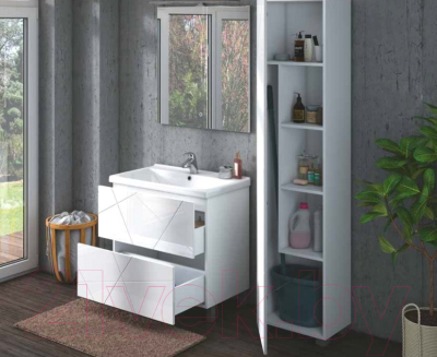 Тумба под умывальник Vigo Geometry 600-0-2