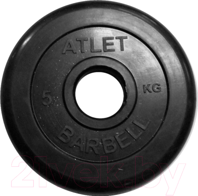 Диск для штанги MB Barbell Atlet d51мм 5кг - фото