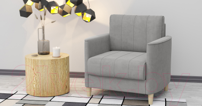 Кресло мягкое Нижегородмебель и К Лора ТК 328