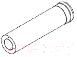 Удлинитель дымохода Buderus AZ 390 / 7716050065