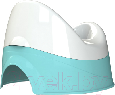 Детский горшок Kidwick Дуэт / KW100104 (бирюзовый/белый)