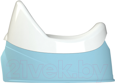 Детский горшок Kidwick Дуэт / KW100204 (голубой/белый)