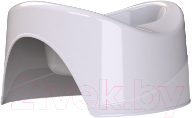 Детский горшок Kidwick Мини / KW010402 (серый/белый)