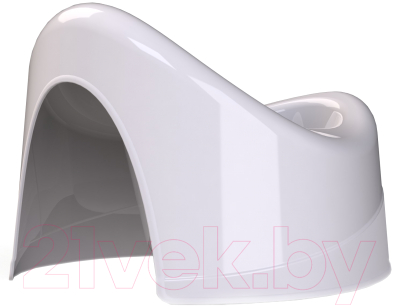 Детский горшок Kidwick Ракушка / KW030401 (серый)