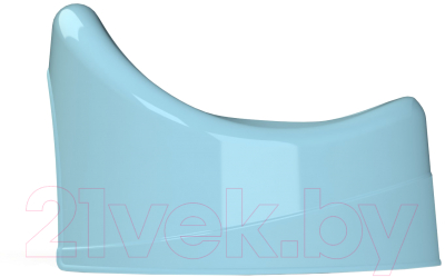 Детский горшок Kidwick Ракушка / KW030202 (голубой/белый)