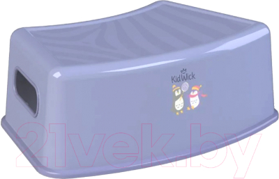 Табурет-подставка Kidwick Тигр / KW180504 (фиолетовый/темно-фиолетовый) - фото