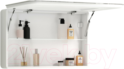 Шкаф с зеркалом для ванной Континент Tokio Led 90х53