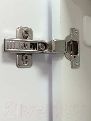 Шкаф с зеркалом для ванной Континент Allure Led 60х80 R