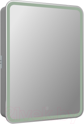 Шкаф с зеркалом для ванной Континент Elliott Led 60х80 R