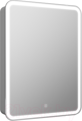 Шкаф с зеркалом для ванной Континент Elliott Led 60х80 L