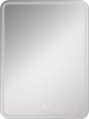 Шкаф с зеркалом для ванной Континент Elliott Led 55х80 R - фото