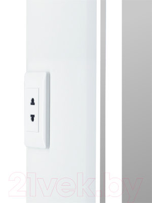 Шкаф-пенал для ванной Континент Lorenzo Led 40х160