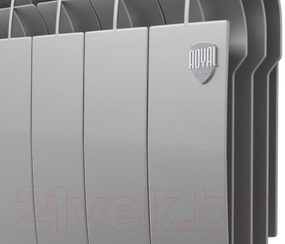 Радиатор биметаллический Royal Thermo Silver Satin 350 (8 секций)