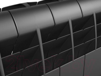 Радиатор биметаллический Royal Thermo Noir Sable 350 (3 секции)