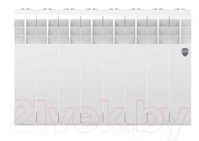 Радиатор биметаллический Royal Thermo Biliner Bianco 350 (8 секций)