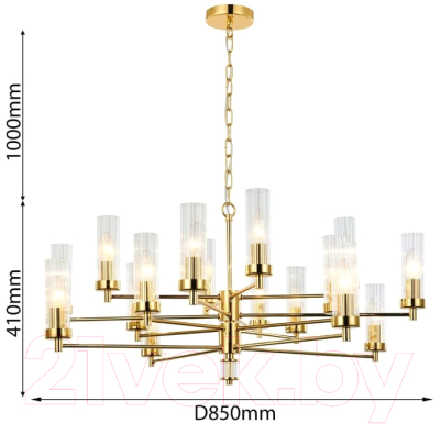 Люстра FAVOURITE Aesthetic 2673-16P