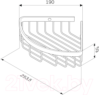 Полка для ванной AM.PM Sense L A7452100