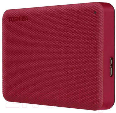 Внешний жесткий диск Toshiba Canvio Advance 4TB Red (HDTCA40ER3CA)