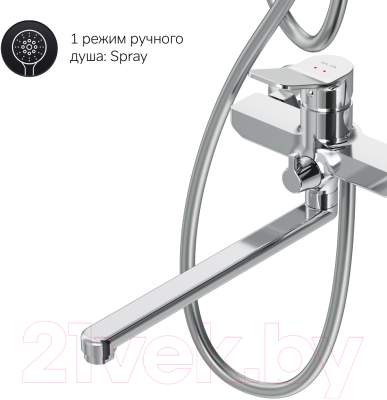 Душевая система со смесителем AM.PM X-Joy F40885A94