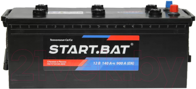 Автомобильный аккумулятор СтартБат 6СТ-140 Евро