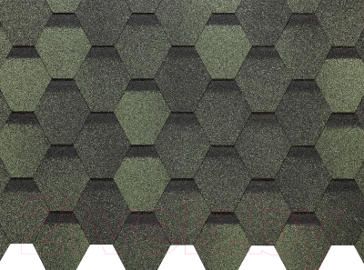 Черепица Docke Pie Eurasia Шестигранник Зеленый - фото