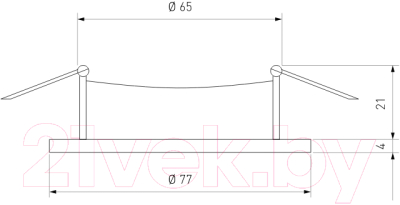 Точечный светильник Elektrostandard 110 MR16 