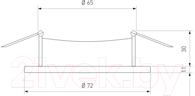Точечный светильник Elektrostandard 111 MR16 (белый)