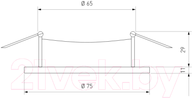 Точечный светильник Elektrostandard 112 MR16