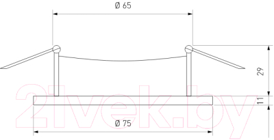 Точечный светильник Elektrostandard 112 MR16
